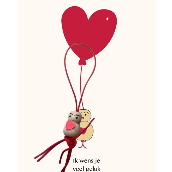 Gelukskaartje "ik wens je veel geluk"