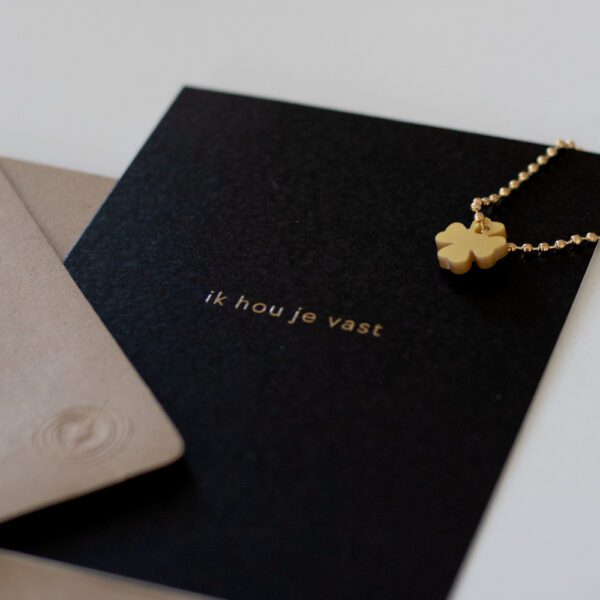 Troostkaart met hangertje