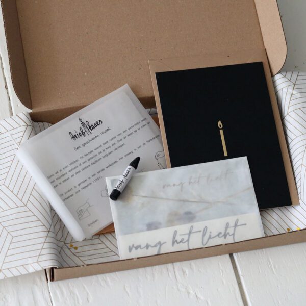 Troostpakket ‘vang het licht’